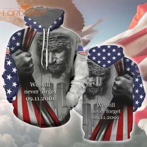 Jesus Never Forget 09/11 3d All Over Print