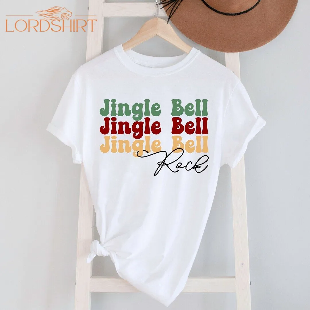 Jingle Bell Rock Shirt Rock T-shirt Christmas T Shirt Retro