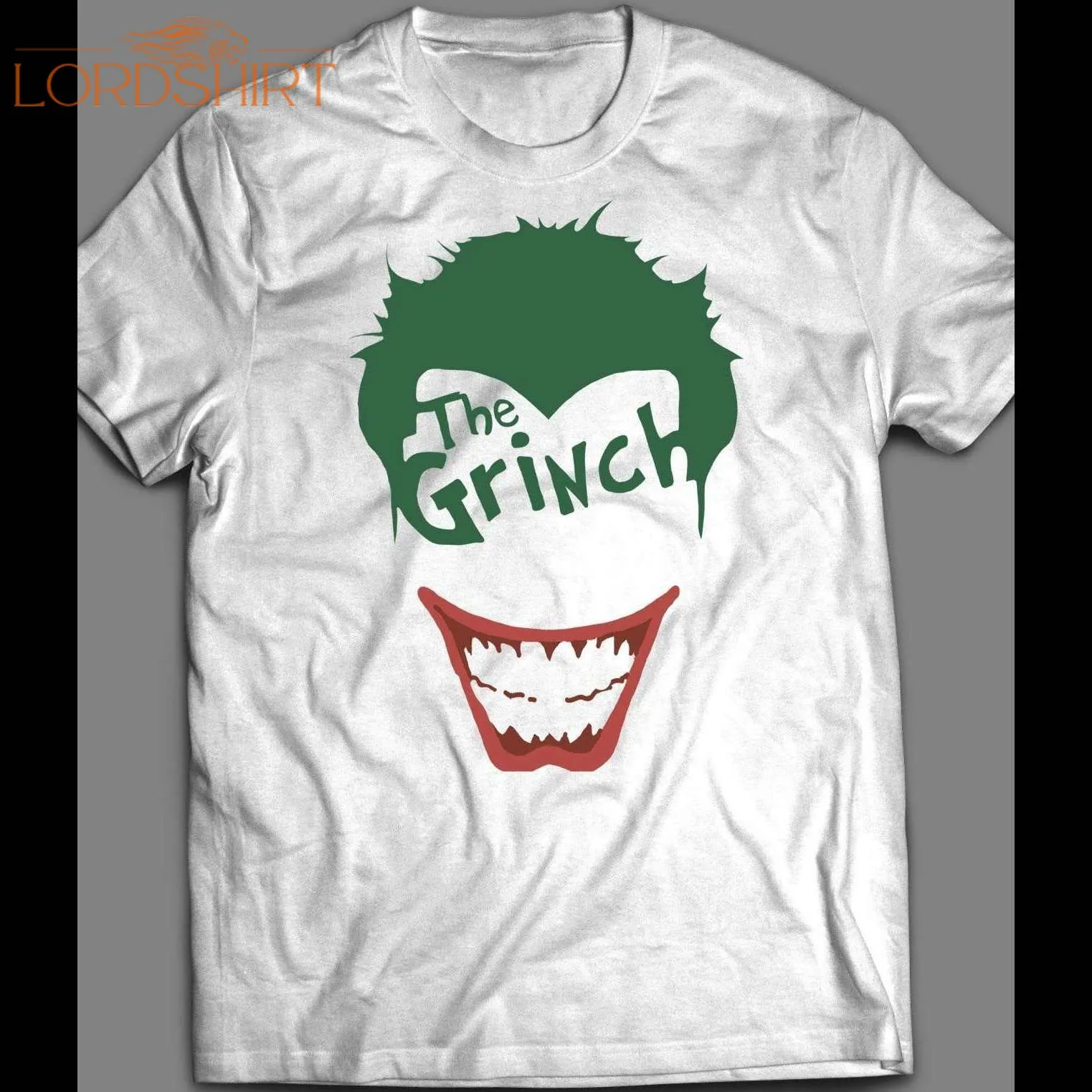 Joker Green Grouch Cartoon Parody Shirt