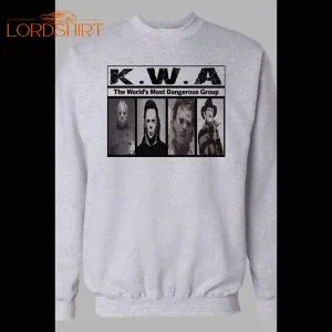 K.w.a. Horror Movie Killer Nwa Parody Winter Pull Over Sweatshirt