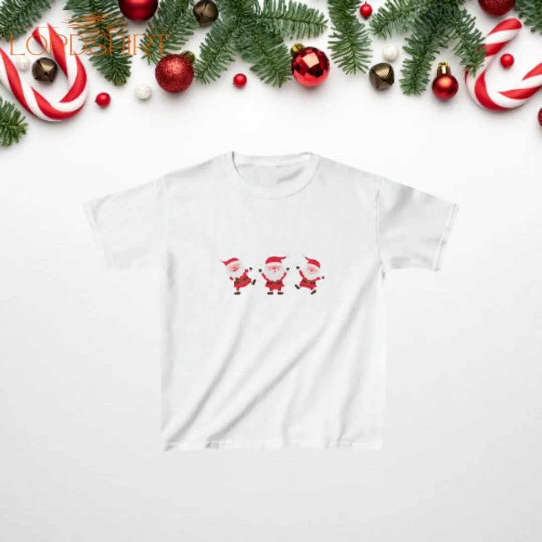 Kids Santa Claus T-shirt Kids Christmas T-shirt Christmas