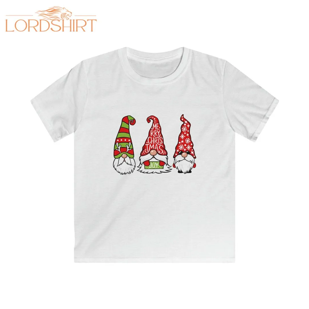 Kids Softstyle Christmas Tee Gnome