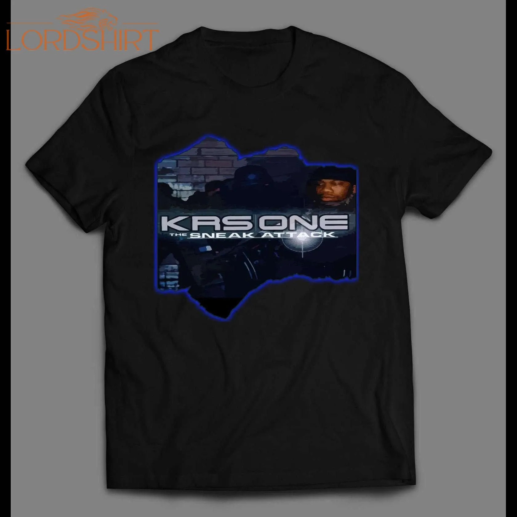 Krs-one Sneak Attack Album Cover Shirt