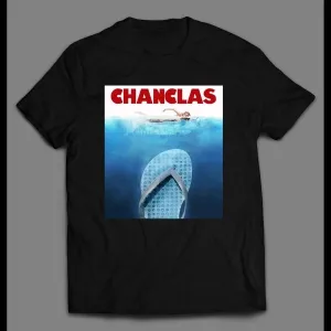 La Chanclas Jaws Parody High Quality Shirt