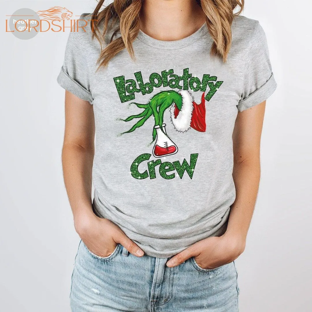 Laboratory Crew Shirt Christmas T-shirt Laboratory Tech