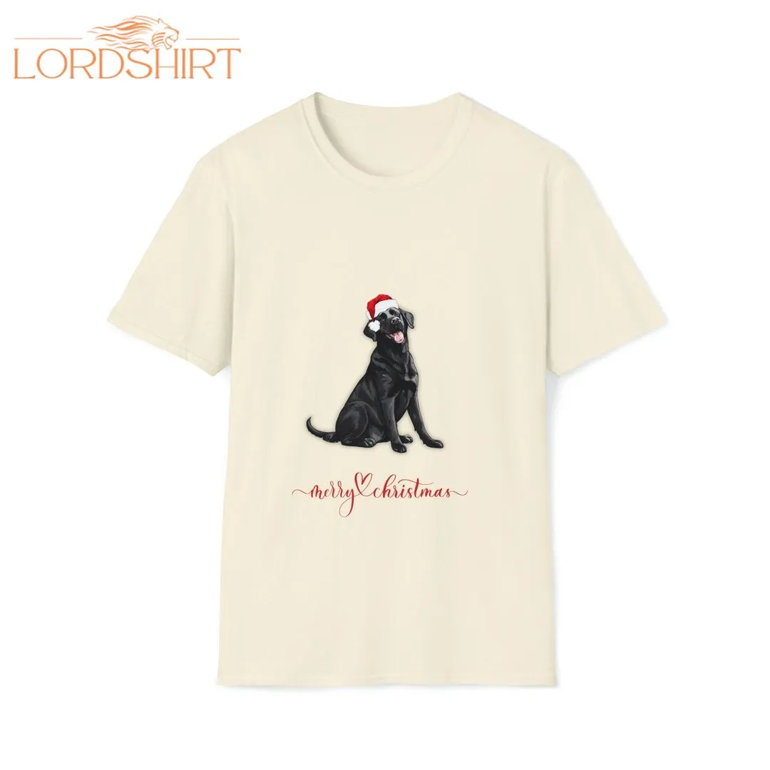 Labrador Christmas Shirt Black Labrador Christmas Labrador