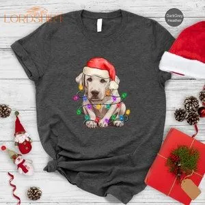 Labrador Retriever Christmas Shirt Cozy Dog T Shirt