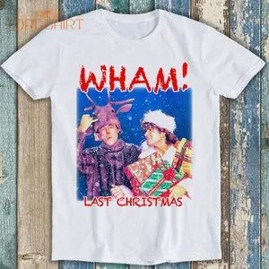 Last Christmas Wham Xmas Santa Music Funny Retro Unisex Gift