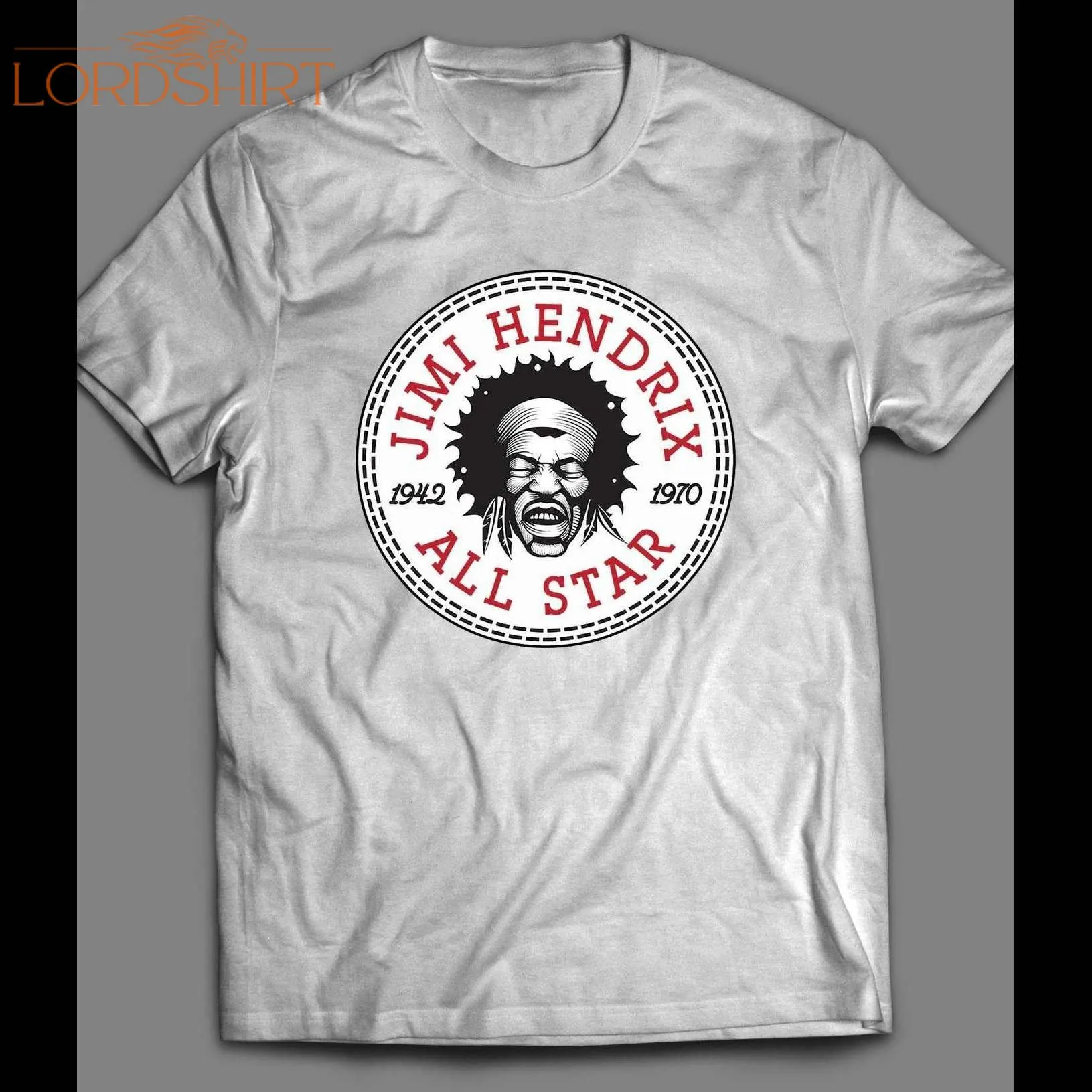 Legendary Guitarist Jimi All Star Sports Wear Parody Shirt