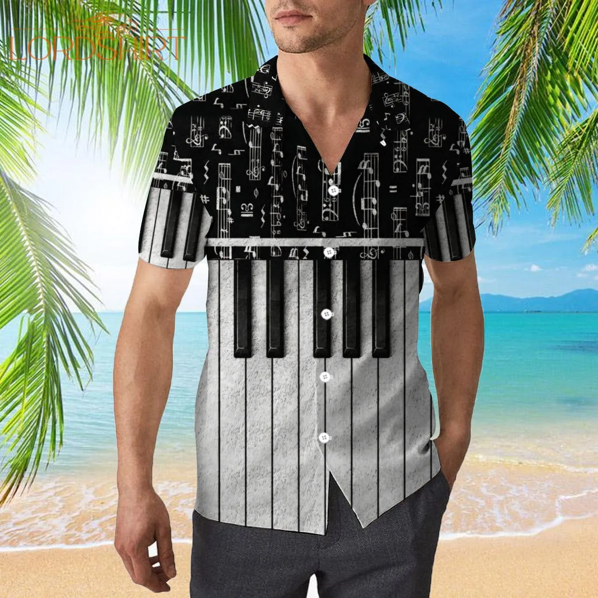 Let The Piano Guide You To The World Hawaiian Shirt