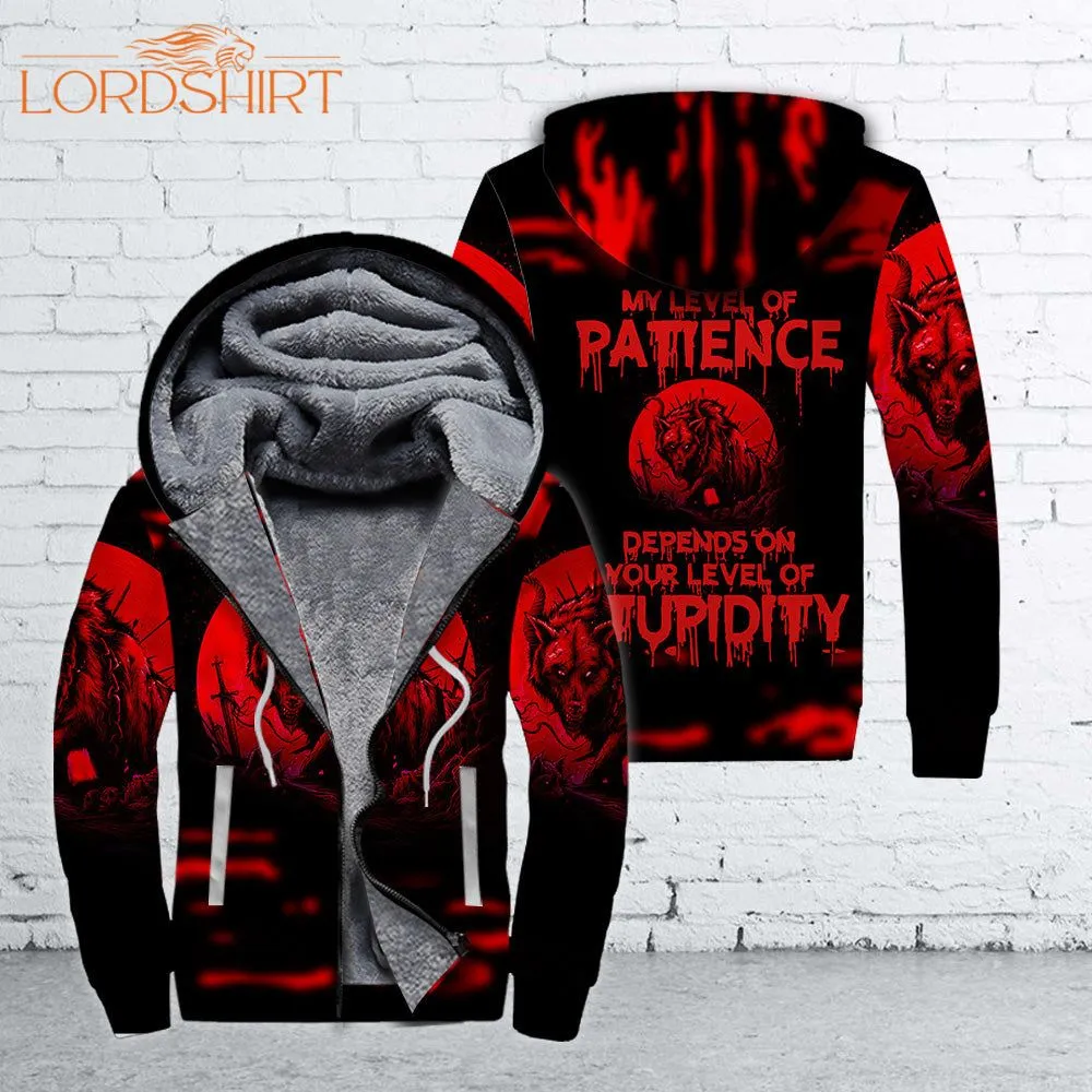 Limited Edition Halloween Fleece Zip Hoodie All Over Print