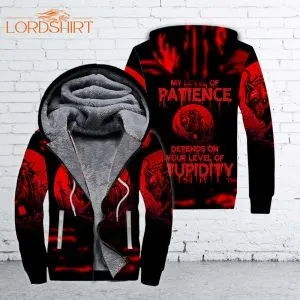 Limited Edition Halloween Fleece Zip Hoodie All Over Print