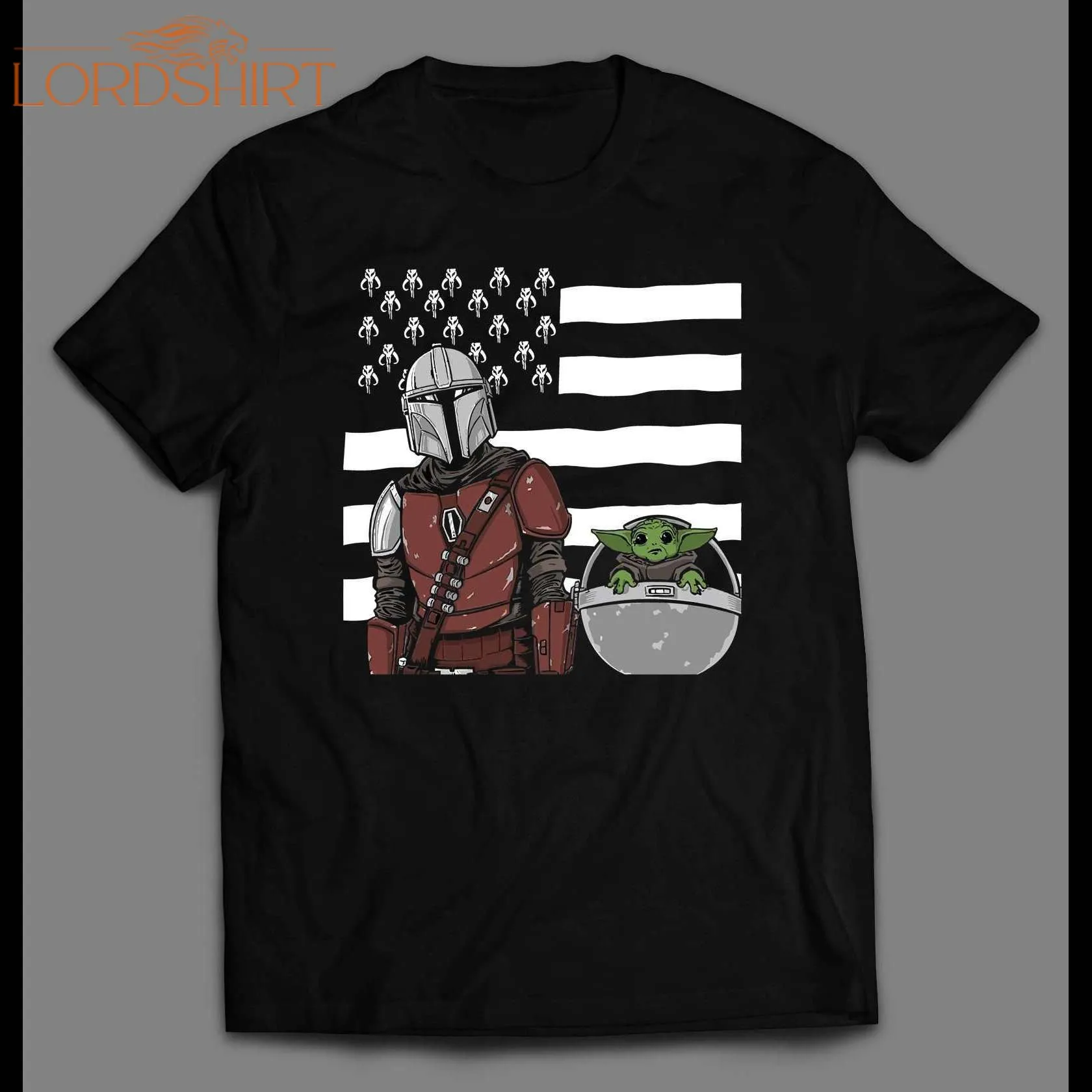 Lone Hunter &038; Star Baby Alien Flag Shirt