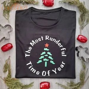 LONG SLEEVE VERSION Christmas Running T Shirt Funny Xmas