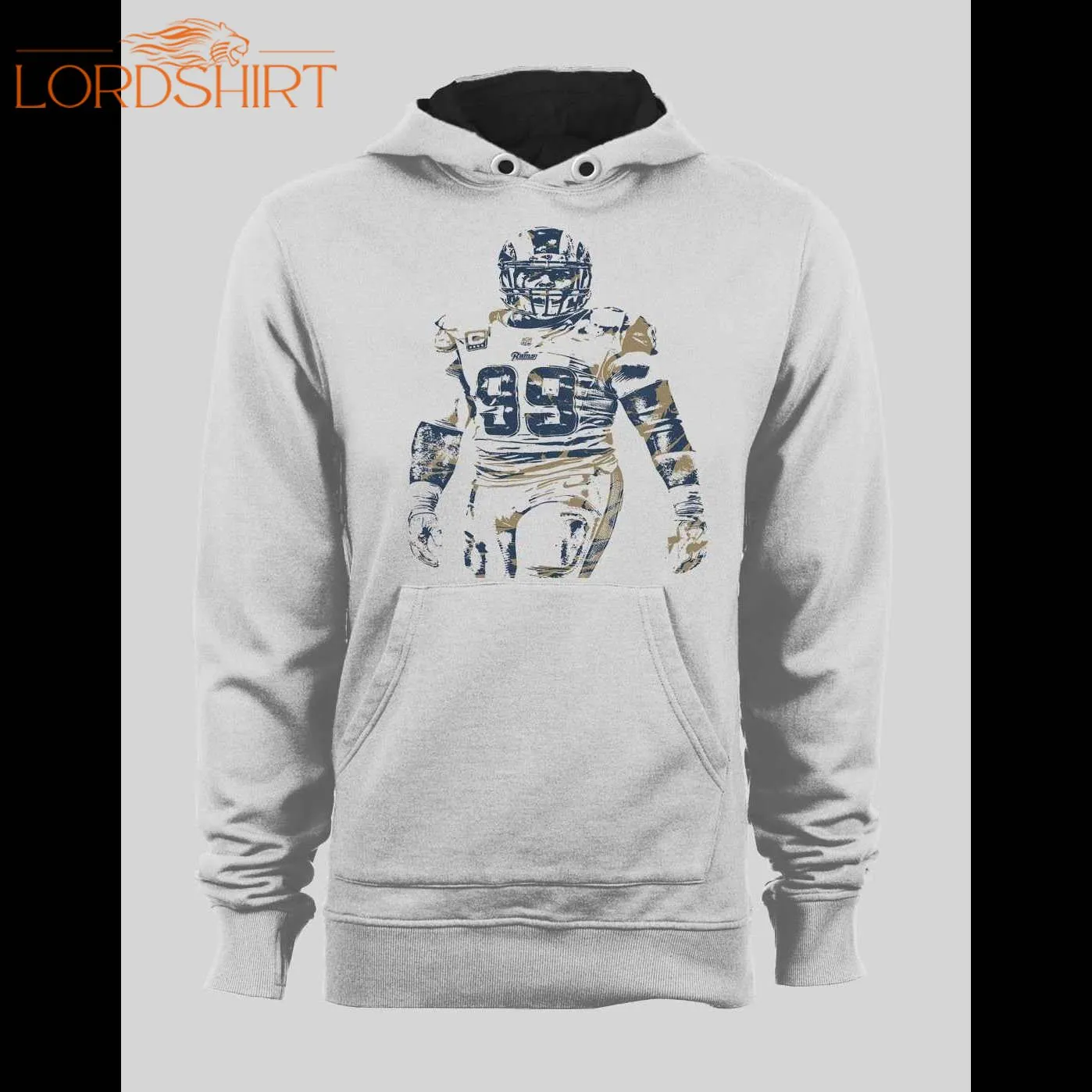 Los Angeles Ram's Ad Splash Art Winter Hoodie/ Sweatshirt