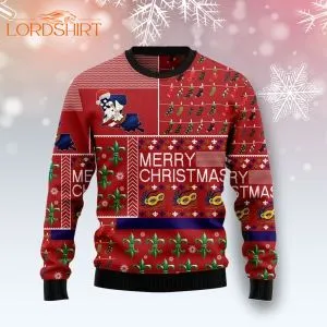 Louisiana Merry Christmas Ugly Christmas Sweater