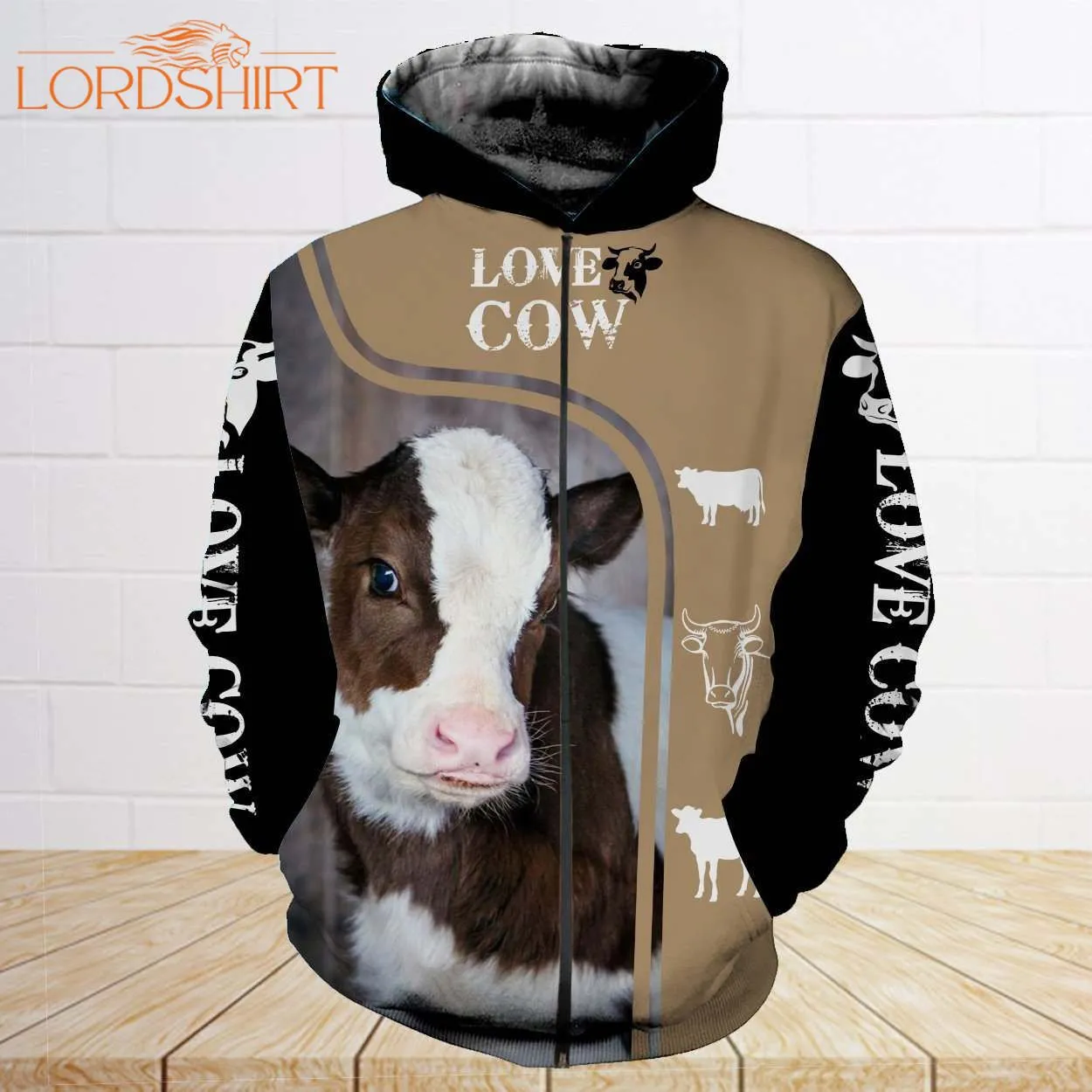 Love Cow, Animal Vet, Farm Veterinarian 3d All Over Print