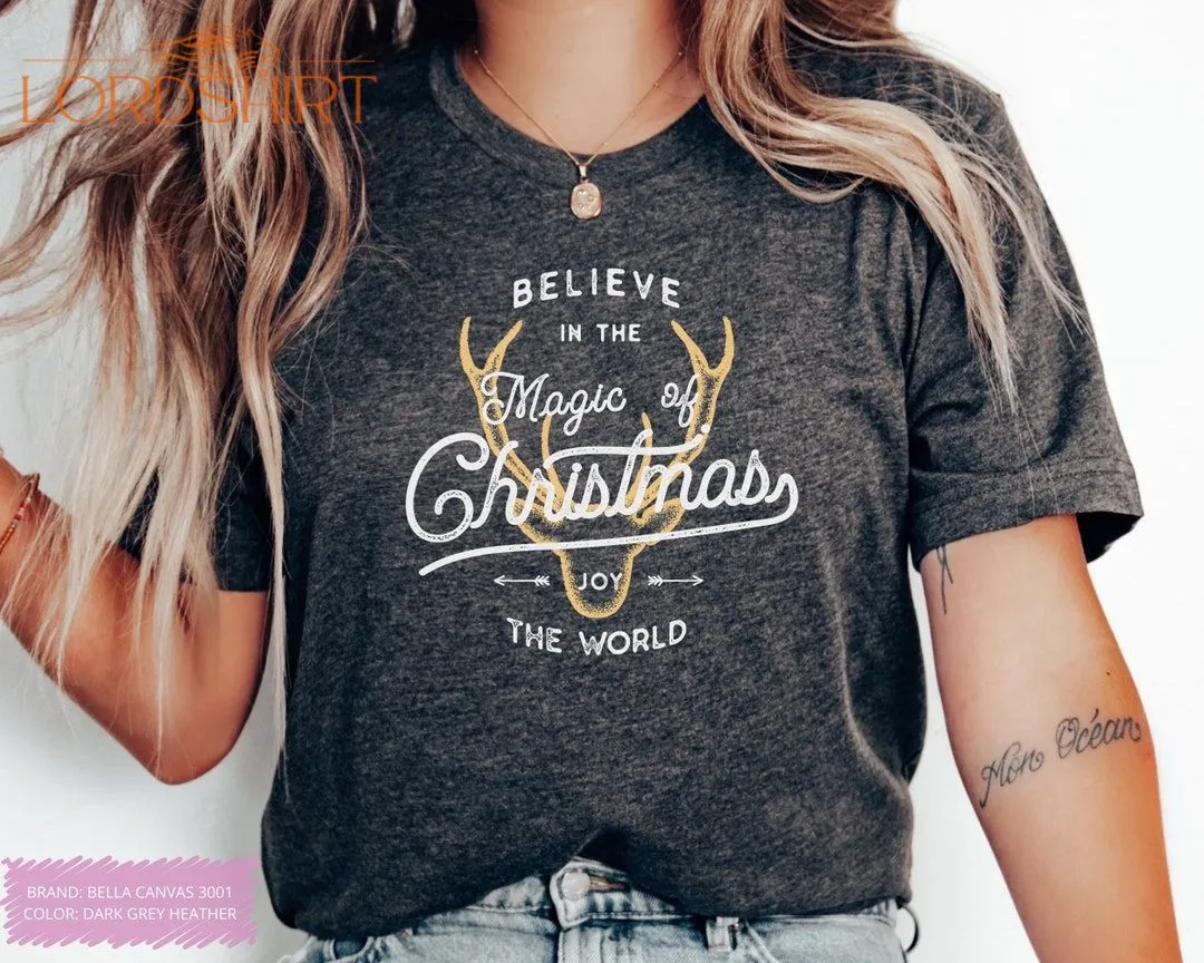 Magic Christmas T-shirt Original Christmas T-shirt For Her