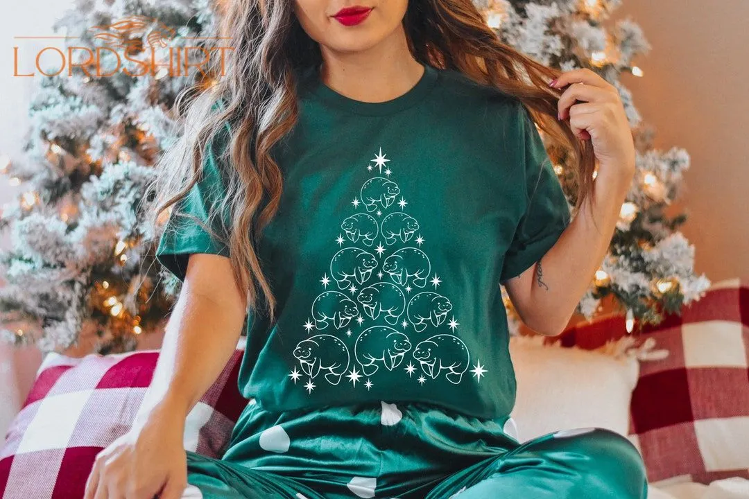 Manatee Christmas Shirt Manatee Tshirt Manatee T Shirt Manatee