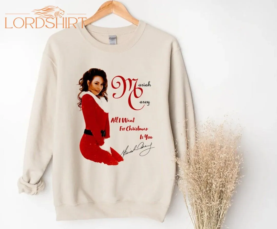 Mariah Carey Christmas Sweatshirt Mariah Carey Xmas Hoodie