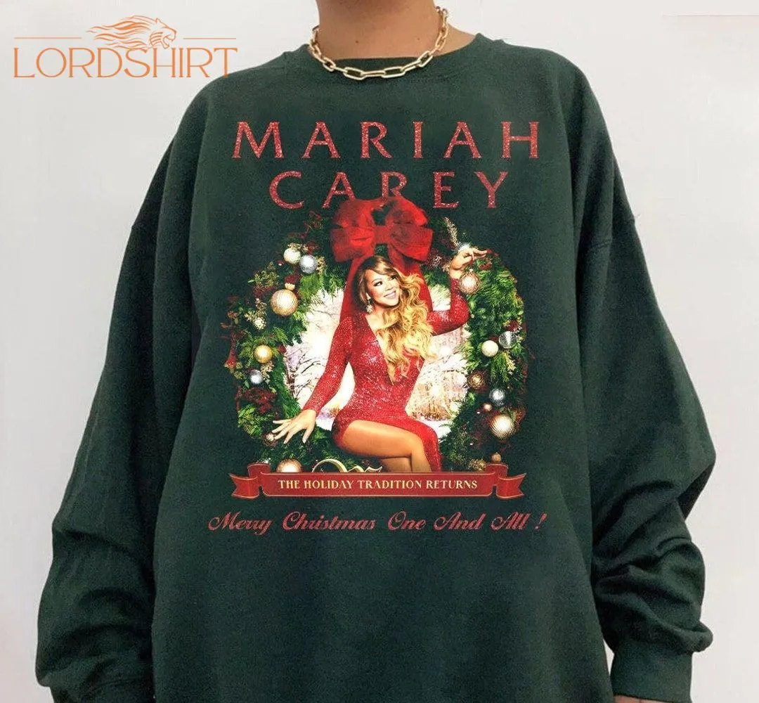 Mariah Christmas Shirt Carey 1994 Sweatshirt Christmas One