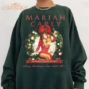 Mariah Christmas Shirt Carey 1994 Sweatshirt Christmas One