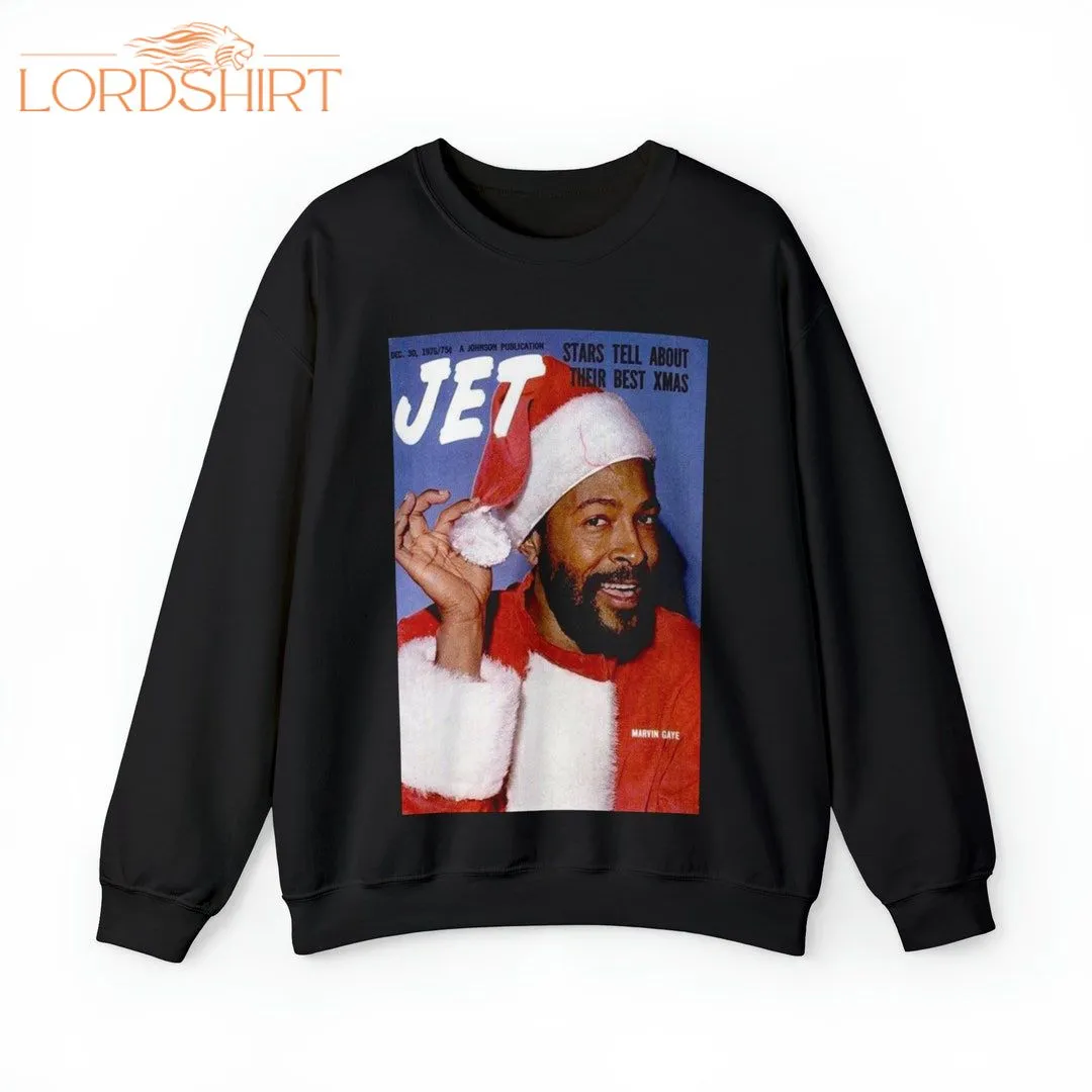 Marvin Gaye Christmas Holiday Unisex Heavy Blend Crewneck