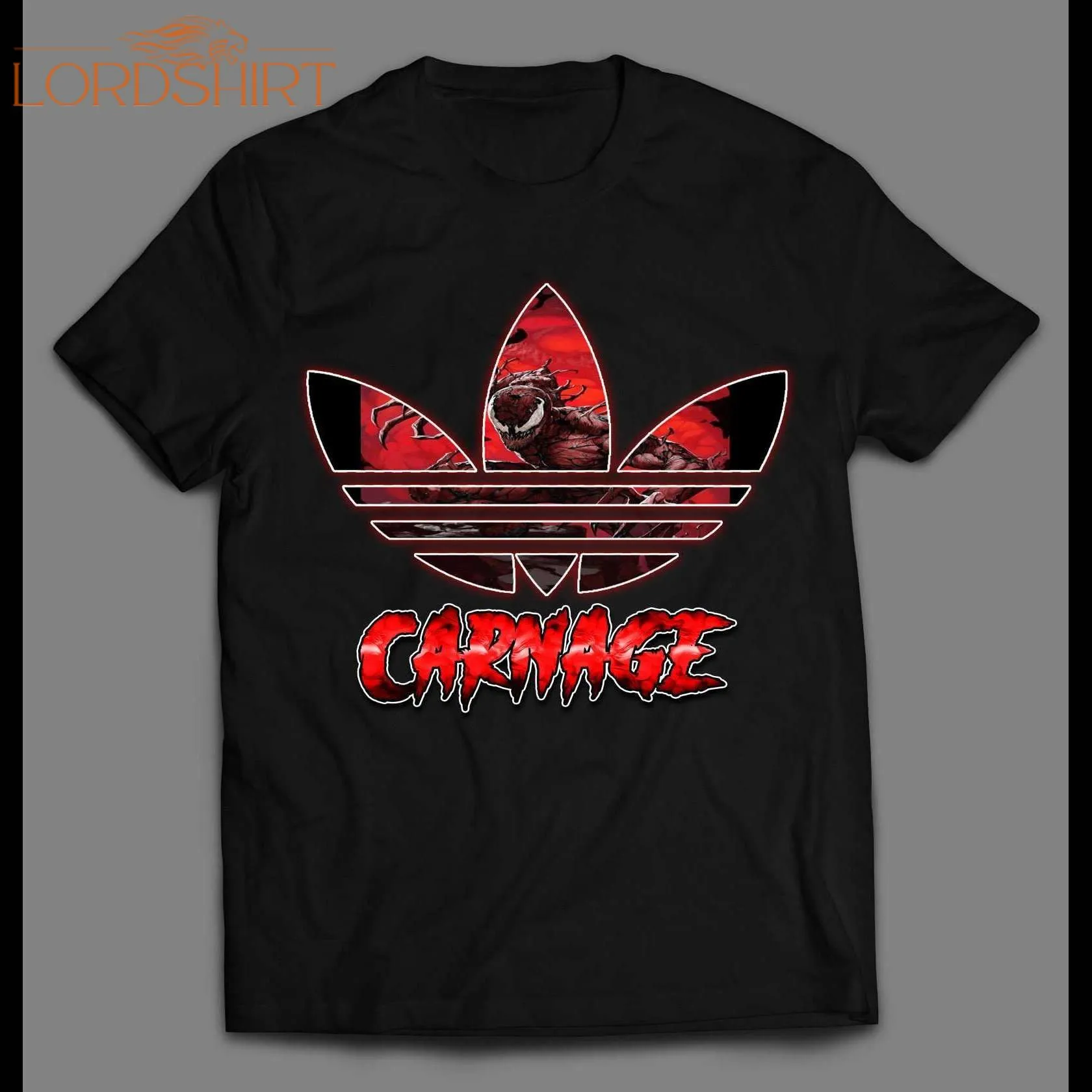 Maximum Carnage Sports Wear Parody Comic Art Shirt