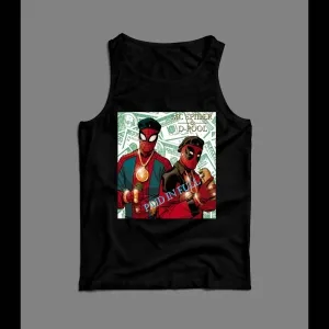 Mc Spider And D-pool Oldskool Paid In Full Album Parody Art Men's Tank Top