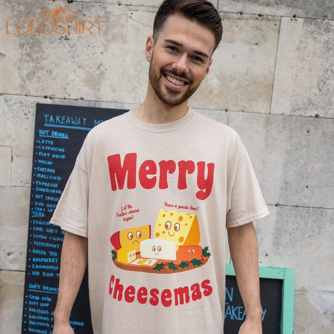 Merry Cheesemas Men's Christmas T-shirt