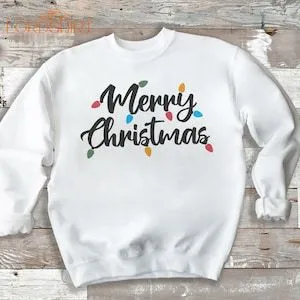 Merry Christmas Adult  Kids Sizes Unisex Christmas