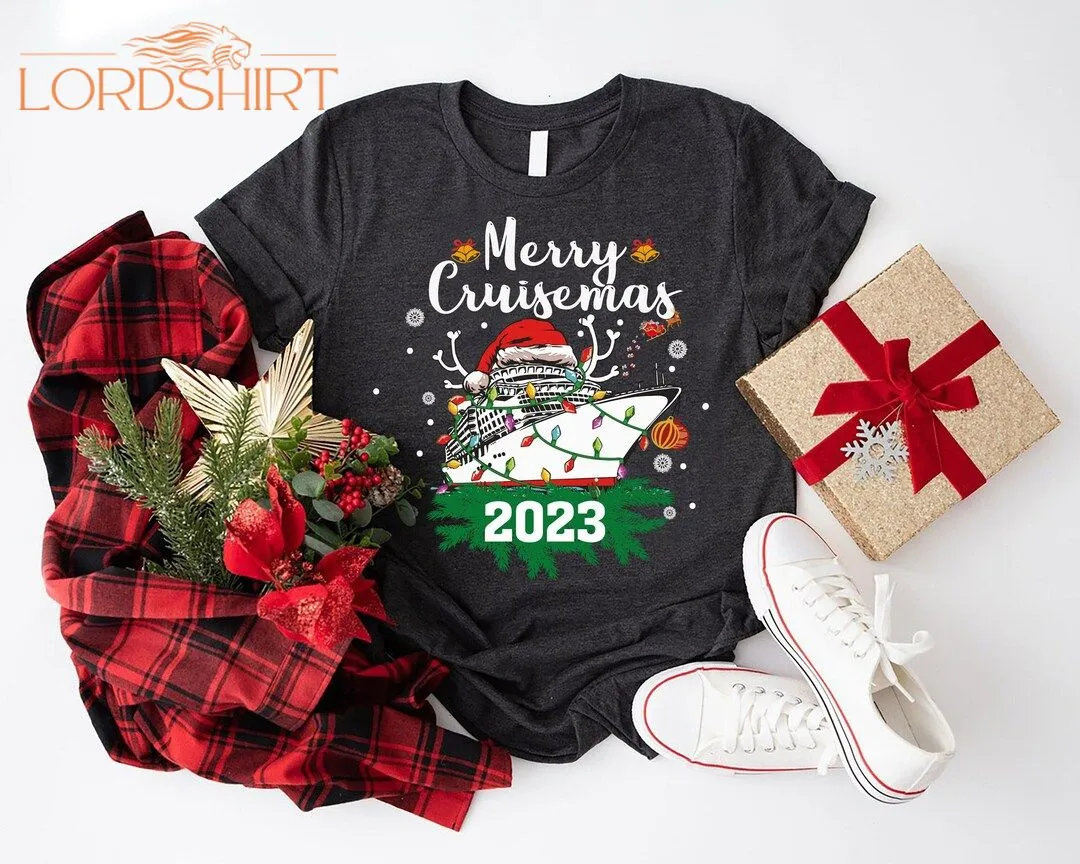 Merry Christmas Cruise Shirt Family Christmas Cruise Vacation