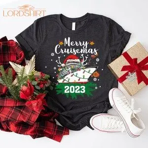 Merry Christmas Cruise Shirt Family Christmas Cruise Vacation