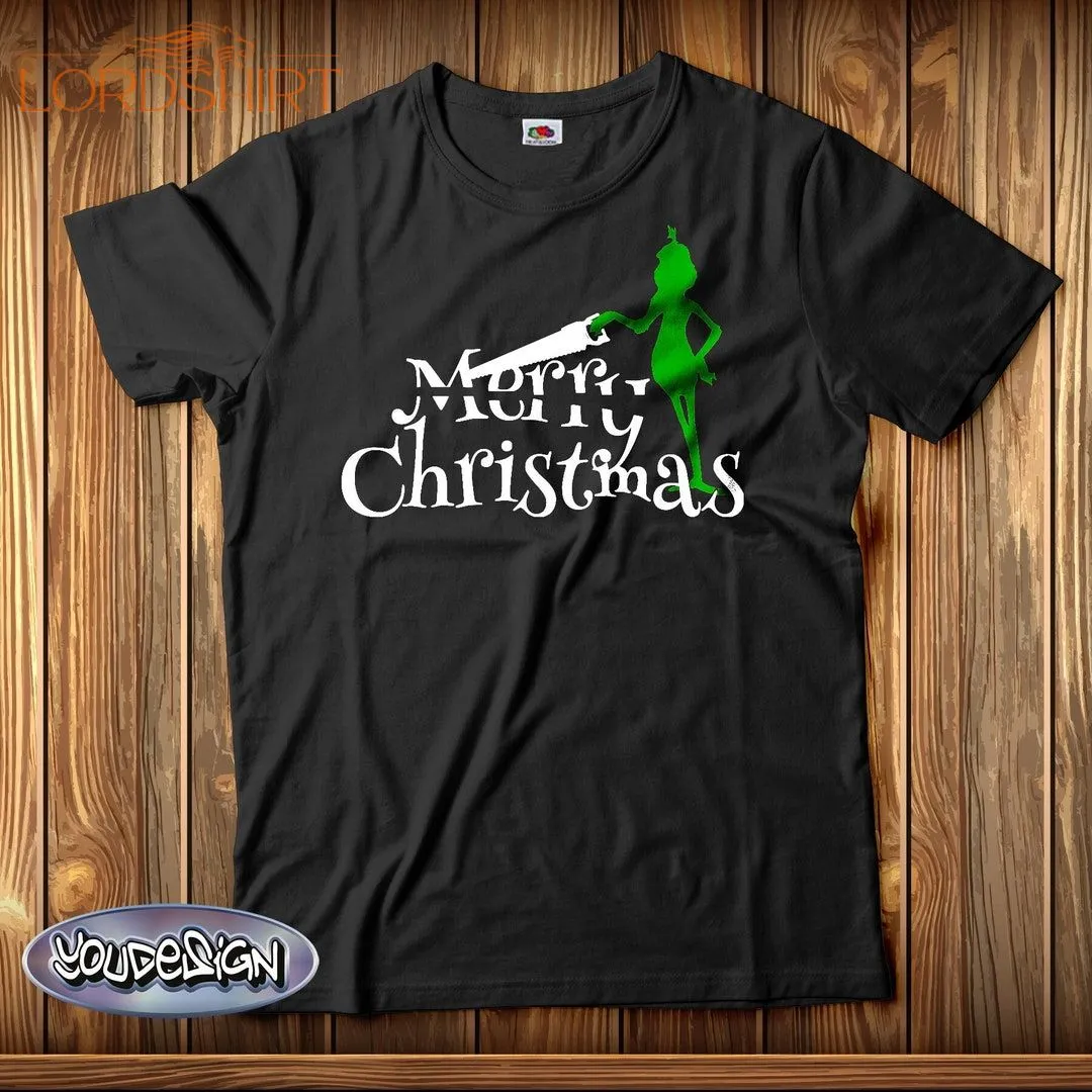 Merry Christmas Grinch Shirt Weihnachts T-shirt