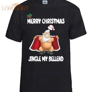 Merry Christmas Jingle My Bellend Fun/novelty/rude Christmas