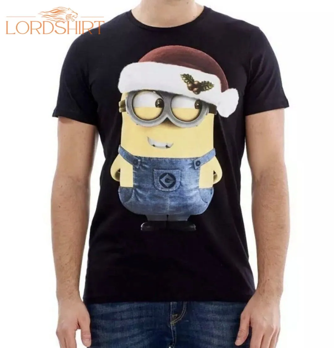 Merry Christmas Minions Despicable Me Tee Unisex Christmas Tee