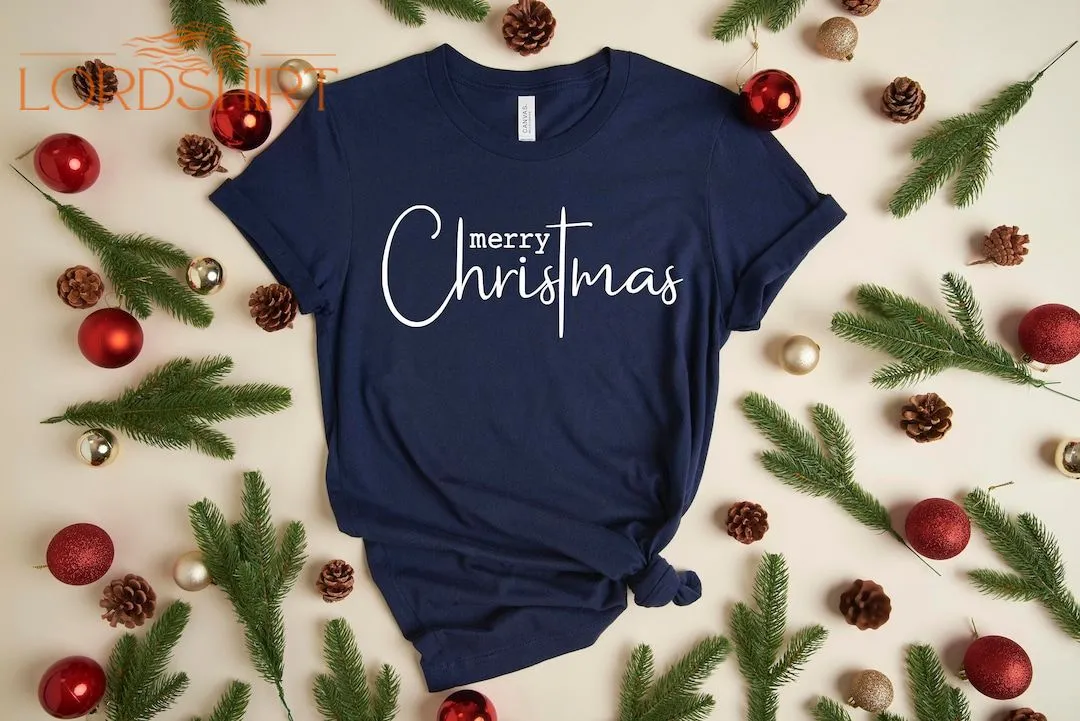 Merry Christmas Shirt Christmas Cross Shirt Christ Shirt