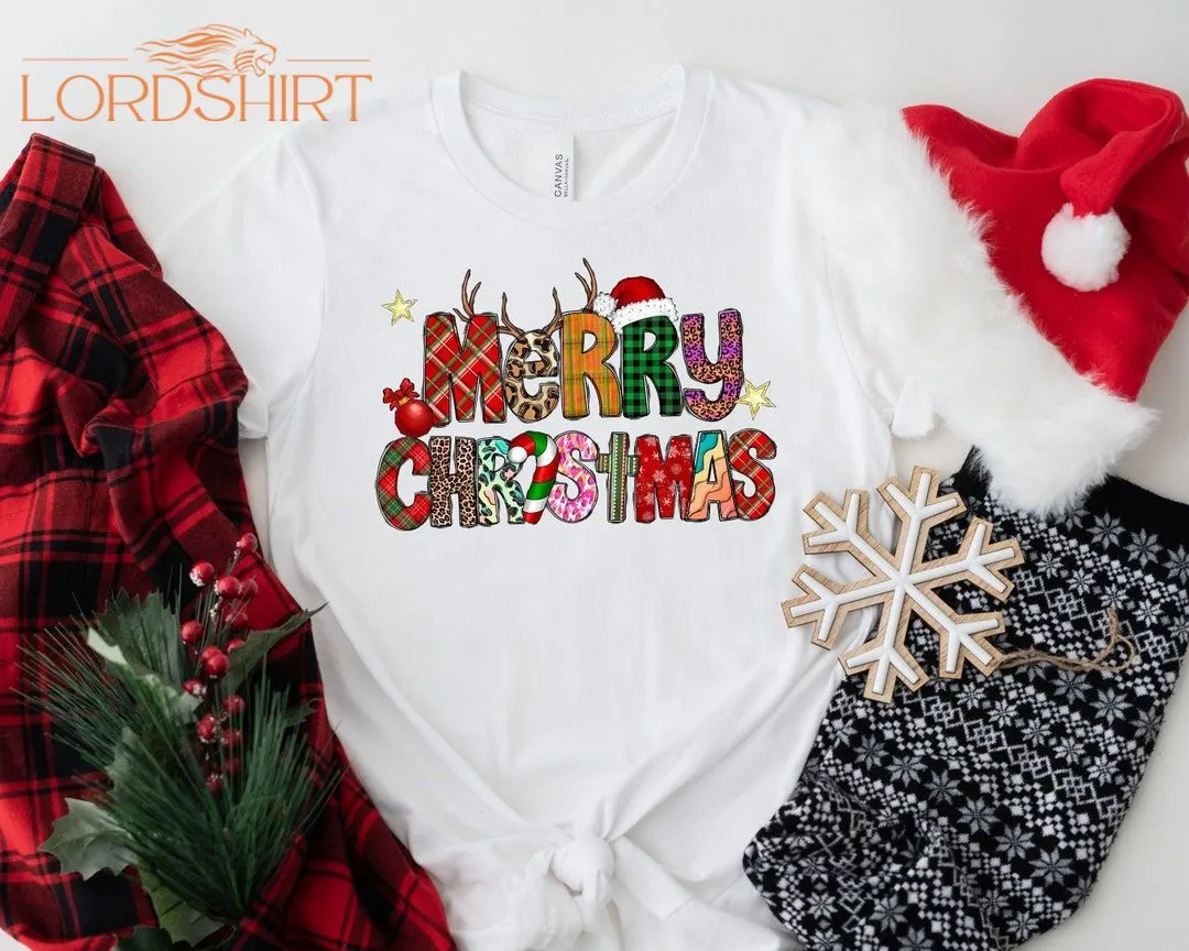 Merry Christmas Shirt Cute Christmas Family Shirt