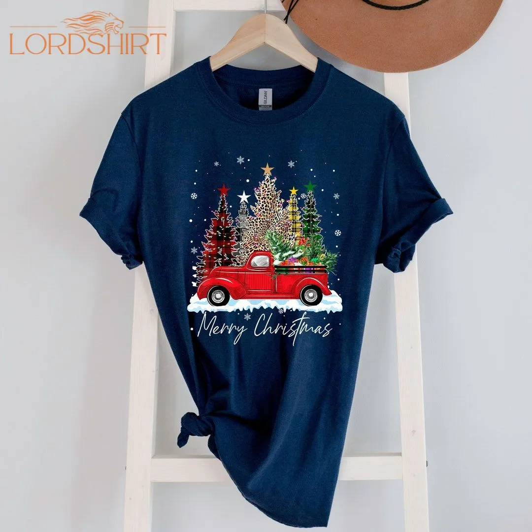 Merry Christmas Shirtunique Holiday Giftchristmas Truck