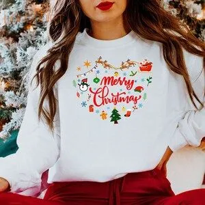 Merry Christmas T Shirt Christmas Funny Kids Family Holiday