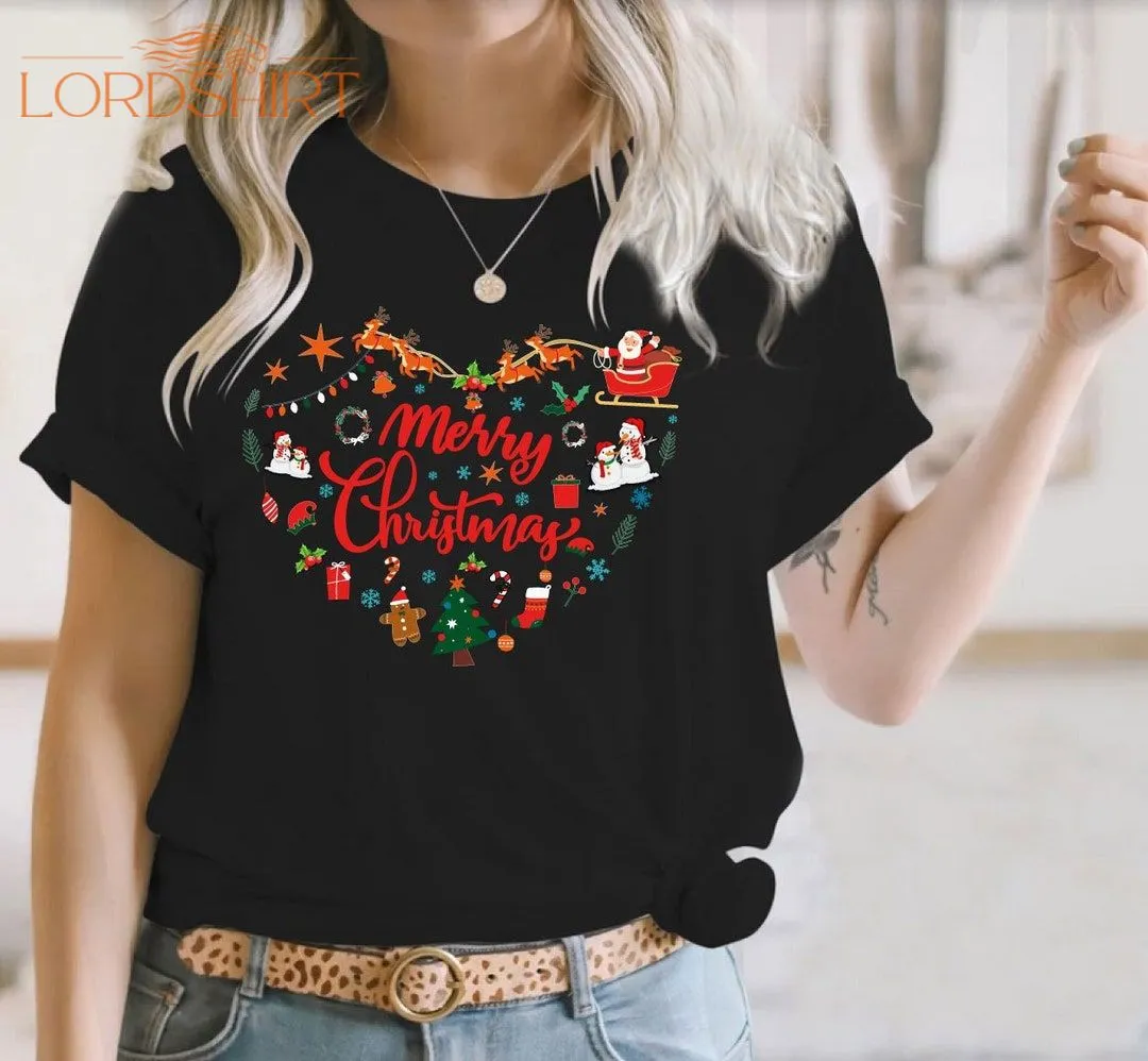 MERRY CHRISTMAS T-shirt Xmas Funny Xmas Family Holiday Santa