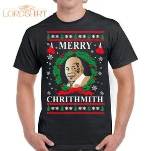 Merry Chrithmith Shirt For Men. Funny Christmas Shirts. Ugly