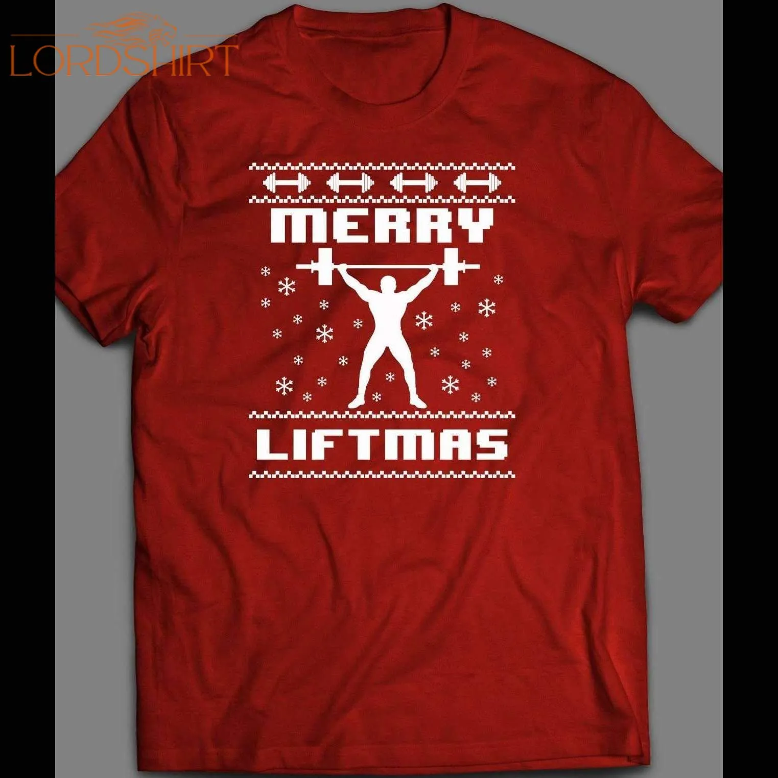 Merry Liftmas Christmas Gym Fitness Shirt