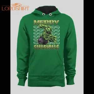 Merry Smashmas Hulk Christmas Winter Hoodie