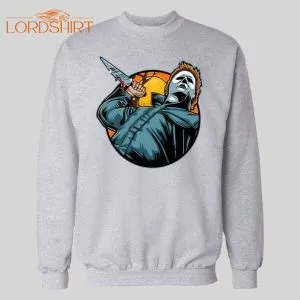 Michael Myers Kill Under The Moon Halloween Hoodie / Sweatshirt