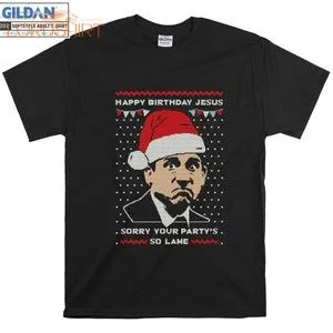 Michael Scott Christmas Office Happy Birthday T Shirt Hoodie