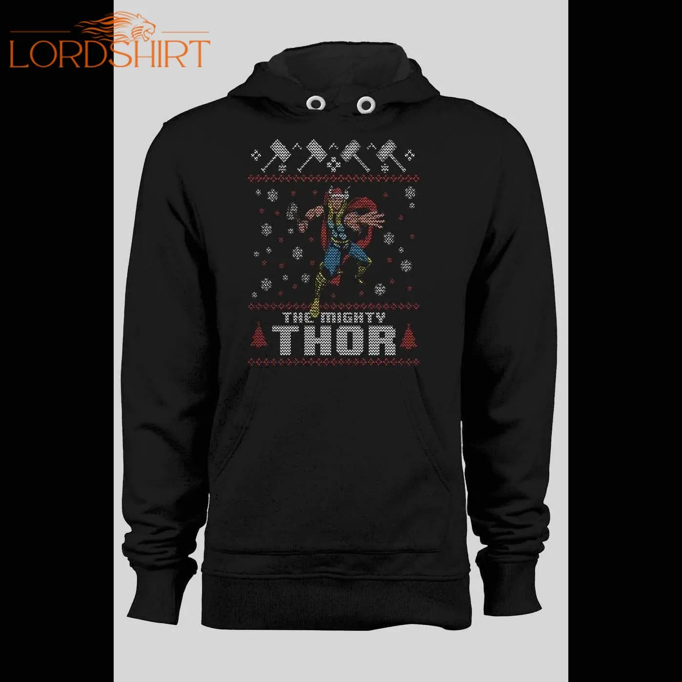 Mighty Thor Christmas Ugly Sweatshirt Hoodie