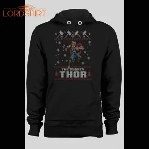 Mighty Thor Christmas Ugly Sweatshirt Hoodie