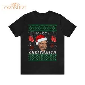 Mike Tyson Merry Chrithmith Ugly Christmas Sweater Sweatshirt