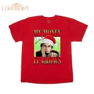 Money Don't Jiggle Jiggle Christmas Tshirt Louis Theroux